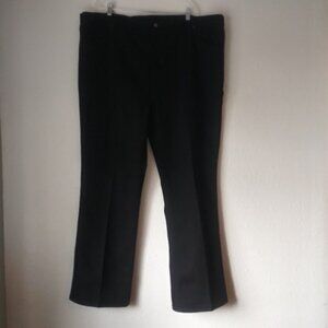 David Taylor Men's size 48X32 black flex jeans